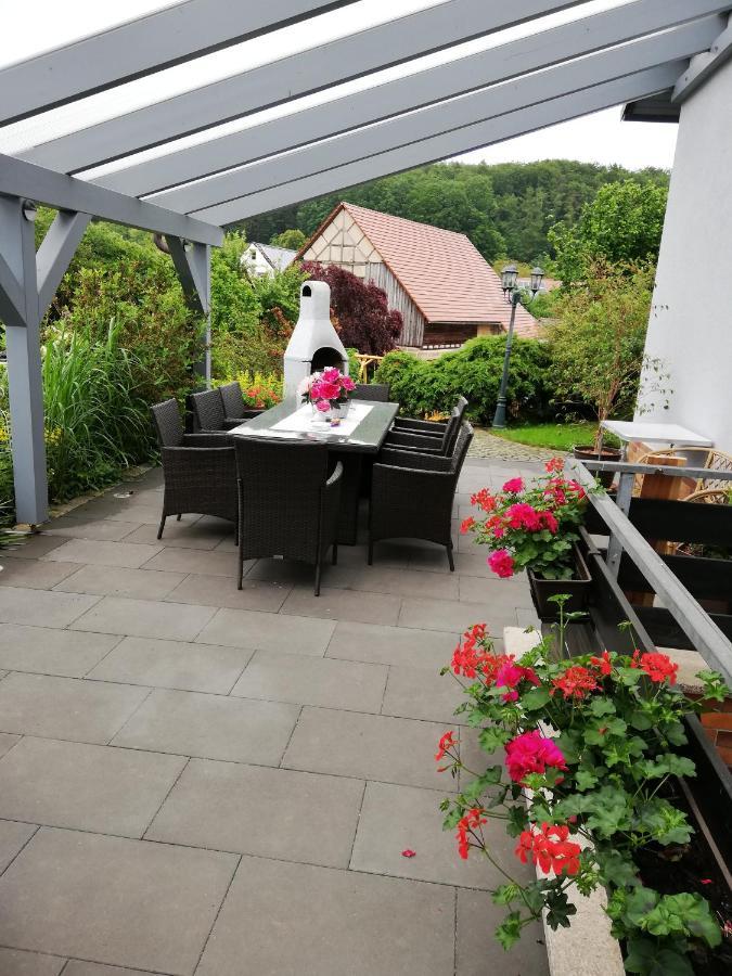 Ferienwohnung Rabelsdorf Pfarrweisach Ngoại thất bức ảnh