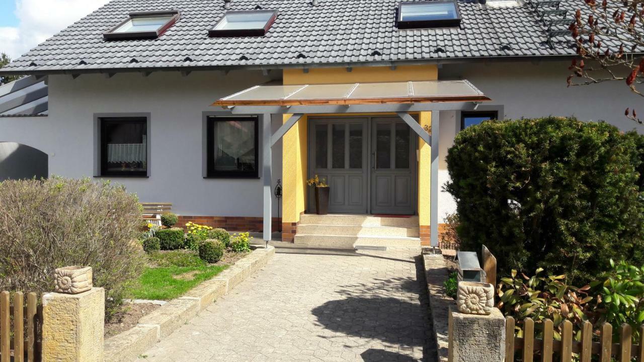 Ferienwohnung Rabelsdorf Pfarrweisach Ngoại thất bức ảnh